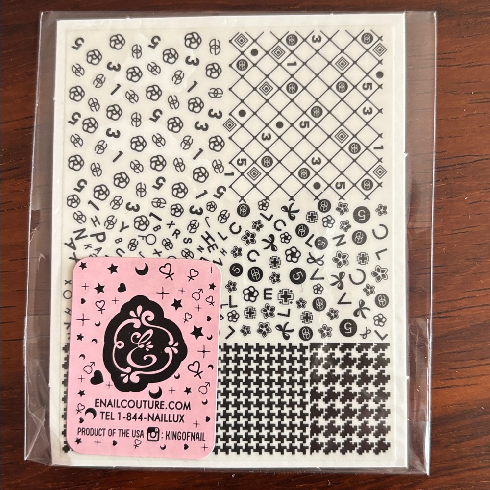 ENailcouture Nail Art Sticker Set Of 5 - Picture 7 of 9